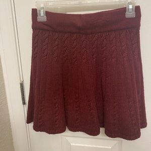 Hollister knit mini skirt